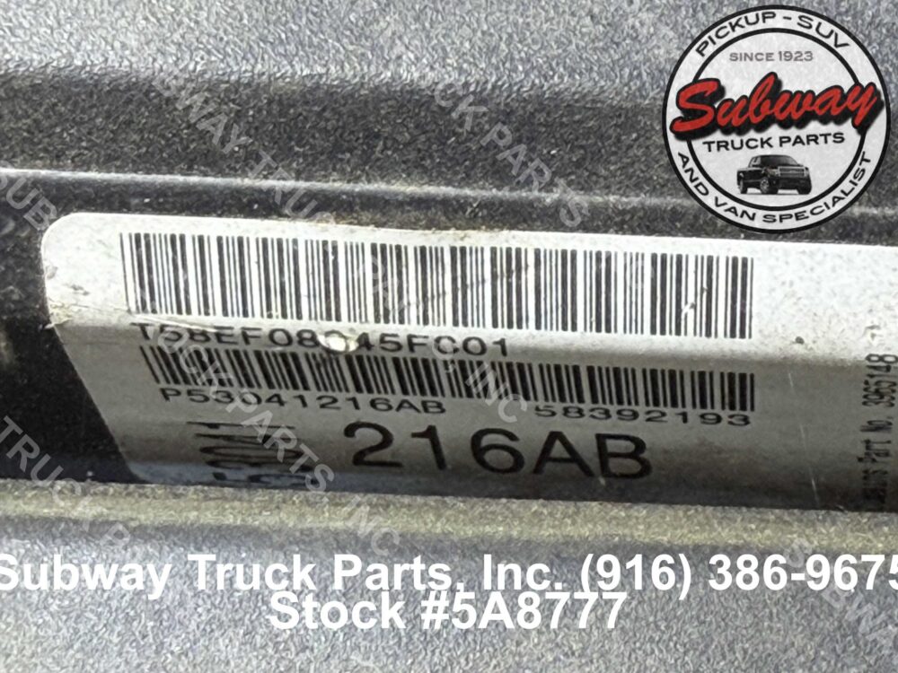 0000126124_4.jpg 2014 Dodge Dodge 3500 Pickup ENGINE ASSEMBLY