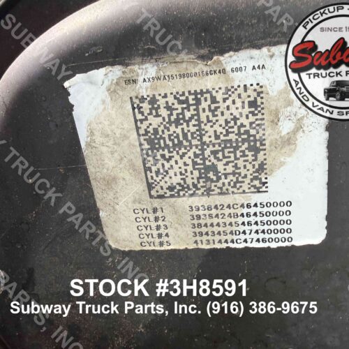 1 Used 2016 Ford Transit 250 Engine Assembly 3.2L