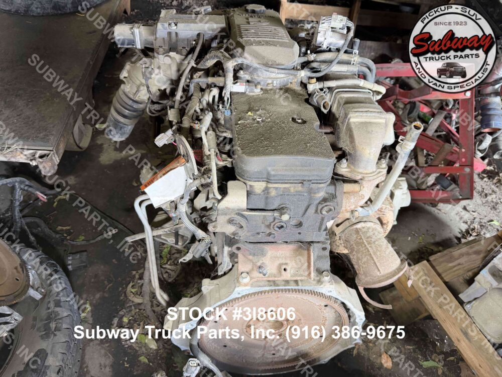 2 Used 2012 Dodge Ram 3500 Engine Assembly 6.7L
