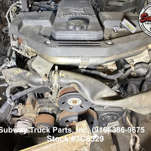 2 Used 2012 Dodge Ram 3500 Engine Assembly 6.7L