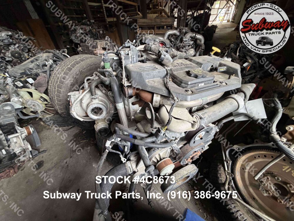 Used 2022 Dodge Ram 3500 Engine Assembly 6.7L