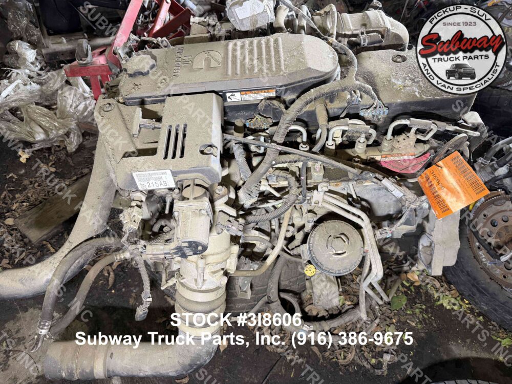 3 Used 2012 Dodge Ram 3500 Engine Assembly 6.7L