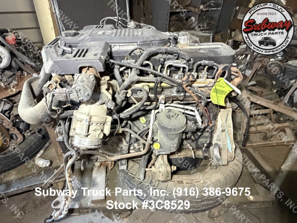 3 Used 2012 Dodge Ram 3500 Engine Assembly 6.7L