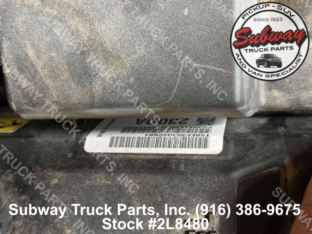 3H8589-1 Used 2020 Dodge Ram 2500 Engine Assembly 6.7L