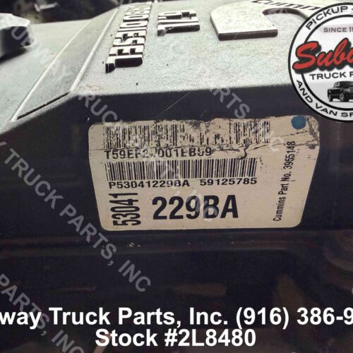 3H8589-3 Used 2020 Dodge Ram 2500 Engine Assembly 6.7L