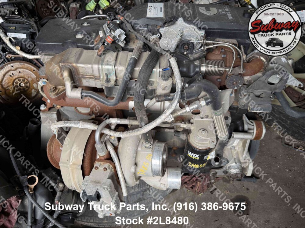 3H8589-6 Used 2020 Dodge Ram 2500 Engine Assembly 6.7L
