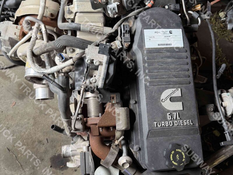 3H8589-7 Used 2020 Dodge Ram 2500 Engine Assembly 6.7L
