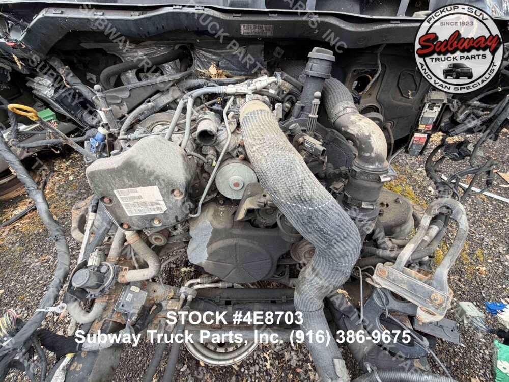 4 Used 2015 Dodge Ram 1500 Engine Assembly 3.0L