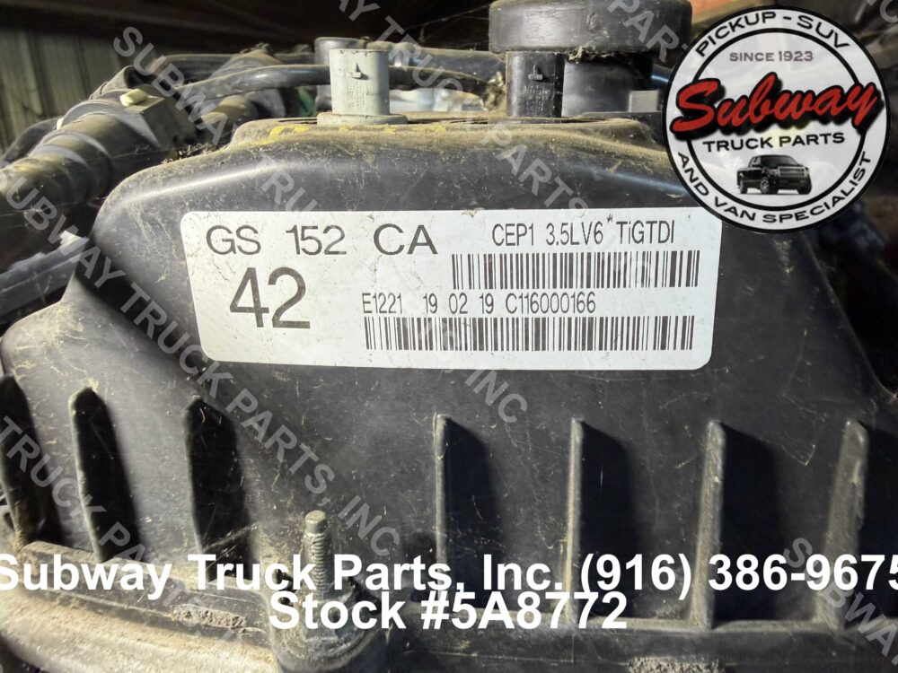 4 Used 2019 Ford Transit 250 Engine Assembly 3.5L