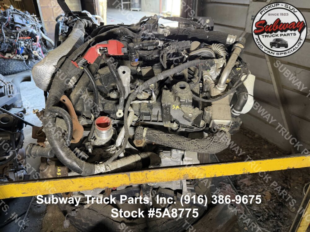 4 Used 2021 Ford F-150 Engine Assembly 3.5L