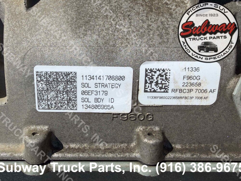 40 Used 2012 Ford F 250sd Transmission Assy 6.2L