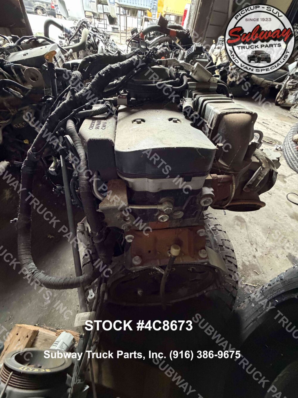 Used 2022 Dodge Ram 3500 Engine Assembly 6.7L