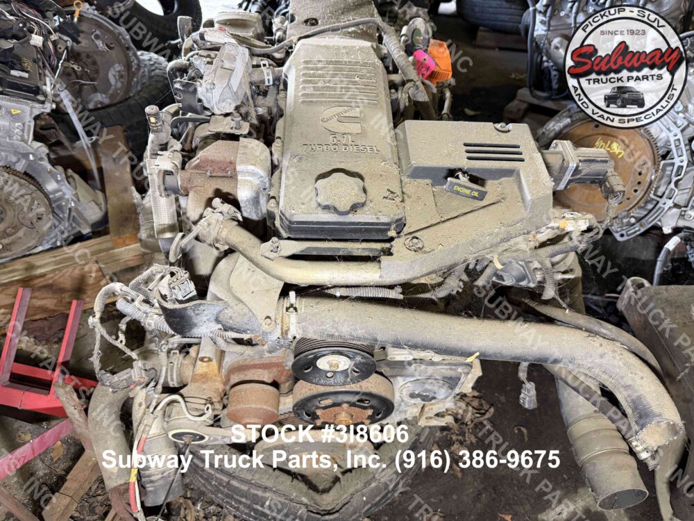 5 Used 2012 Dodge Ram 3500 Engine Assembly 6.7L