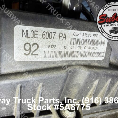 5 Used 2021 Ford F-150 Engine Assembly 3.5L