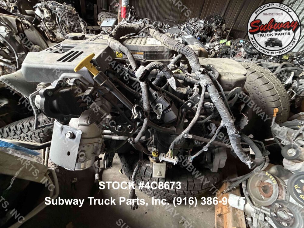 Used 2022 Dodge Ram 3500 Engine Assembly 6.7L