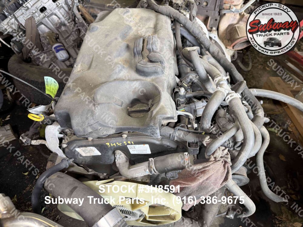 6 Used 2016 Ford Transit 250 Engine Assembly 3.2L