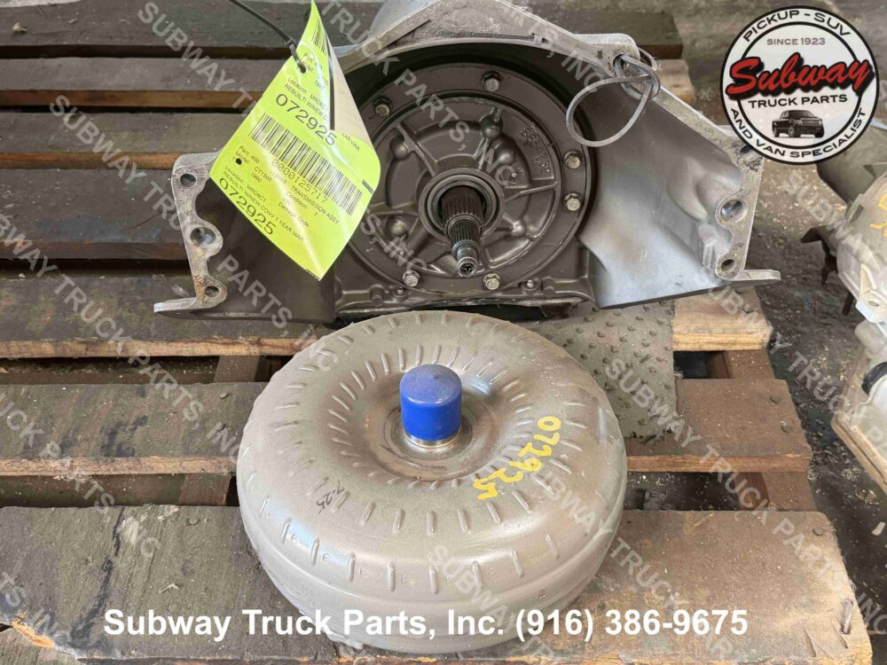 IMG_4348 Used 1992 Chevrolet 1500 Transmission Assy