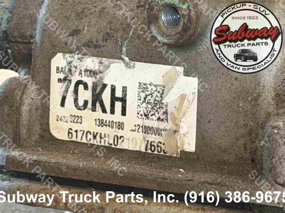 IMG_4353 2 Used 2018 Chevrolet Silverado 2500 Transmission Assembly 6.6L