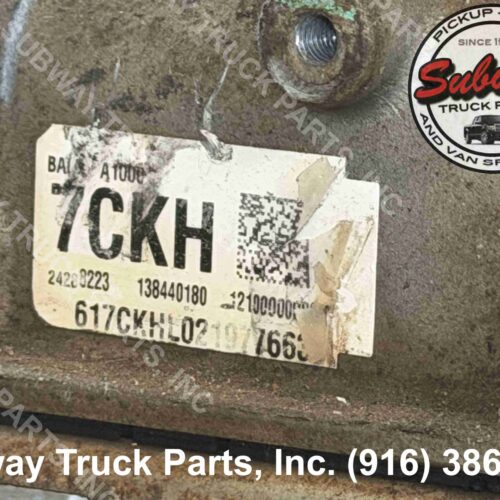 IMG_4353 2 Used 2018 Chevrolet Silverado 2500 Transmission Assembly 6.6L